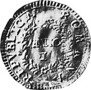 Italy Baiocco Fermo Coinage 1798 I KM# 10.1 ROMANA REPVBLICA ANNO I coin obverse Italy Baiocco Fermo Coinage 1798 I KM# 10.1 ROMANA REPVBLICA ANNO I coin obverse