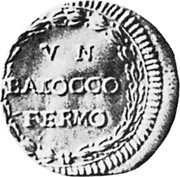 Italy Baiocco Fermo Coinage 1798 I KM# 10.1 VN BAIOCCO FERMO coin reverse Italy Baiocco Fermo Coinage 1798 I KM# 10.1 VN BAIOCCO FERMO coin reverse