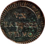 Italy Baiocco Fermo Coinage 1798 KM# 11 VN BAIOCCO FERMO coin reverse Italy Baiocco Fermo Coinage 1798 KM# 11 VN BAIOCCO FERMO coin reverse