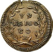 Italy Baiocco 1799 KM# 3 First Republic Standard Coinage VN BAIOC CO R coin reverse
