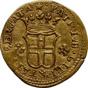 Italy Doppia Charles Emmanuel I the Great 1619 KM# 63 PATRIÆ LIBERTATE SERVATA coin reverse Italy Doppia Charles Emmanuel I the Great 1619 KM# 63 PATRIÆ LIBERTATE SERVATA coin reverse