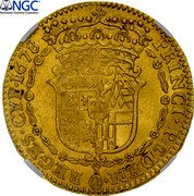 Italy Doppia Vittorio Amedeo II 1678 KM# 296 PRINCI PEDEM REGES CYP 1678 coin reverse Italy Doppia Vittorio Amedeo II 1678 KM# 296 PRINCI PEDEM REGES CYP 1678 coin reverse