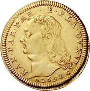 Italy Doppia Ranuccio Farnese II 1692 GG FR# 921 RAN FAR PAR E PLA DVX VI G 1692 G coin obverse Italy Doppia Ranuccio Farnese II 1692 GG FR# 921 RAN FAR PAR E PLA DVX VI G 1692 G coin obverse