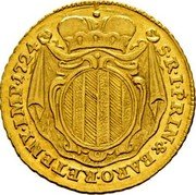 Italy Ducato Antonio Tolomeo Trivulzio Gallio 1724 KM# 34 S R I PRIN & BARO RETENY IMP 1724 coin reverse Italy Ducato Antonio Tolomeo Trivulzio Gallio 1724 KM# 34 S R I PRIN & BARO RETENY IMP 1724 coin reverse