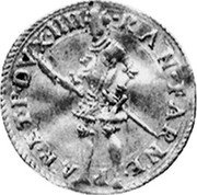 Italy Ducato (Ranuccio Farnese I) FR# 901 RAN FARNE P A RE T P DVX IIII coin obverse Italy Ducato (Ranuccio Farnese I) FR# 901 RAN FARNE P A RE T P DVX IIII coin obverse