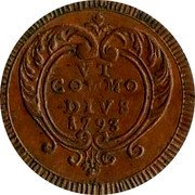 Italy Grano Ferdinand I 1793 Nd-OV KM# 219 VT COMMO DIVS 1793 coin reverse Italy Grano Ferdinand I 1793 Nd-OV KM# 219 VT COMMO DIVS 1793 coin reverse