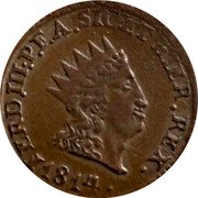 Italy Grano Ferdinando III 1814 VB KM# 247 FERD III P F A SIC ET HIER REX 1814 coin obverse Italy Grano Ferdinando III 1814 VB KM# 247 FERD III P F A SIC ET HIER REX 1814 coin obverse