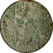 Italy Lira Antonio Farnese 1727 KM# 8 S THOMAS APOST PAR PROT coin reverse Italy Lira Antonio Farnese 1727 KM# 8 S THOMAS APOST PAR PROT coin reverse