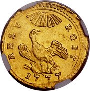 Italy Oncia Carlo. Sicily 1737 KM# 154 RESV RGIT 1737 coin reverse Italy Oncia Carlo. Sicily 1737 KM# 154 RESV RGIT 1737 coin reverse