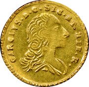Italy Oncia Carlo. Sicily 1757 PN KM# 190 CAROLVS D G SIC ET MIE R coin obverse Italy Oncia Carlo. Sicily 1757 PN KM# 190 CAROLVS D G SIC ET MIE R coin obverse
