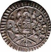 Italy Quattrino Macerata Coinage 1798 KM# 3 A I D L I coin obverse Italy Quattrino Macerata Coinage 1798 KM# 3 A I D L I coin obverse