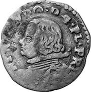 Italy Quattrino (Piombino) KM# 16 coin obverse Italy Quattrino (Piombino) KM# 16 coin obverse