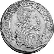 Italy Scudo (1633) LX 16XXX3 KM# 12.2 Piacenza/ Duchy Standard Coinage ODOARDVS FAR PLAC ET PAR DVX V coin obverse Italy Scudo (1633) LX 16XXX3 KM# 12.2 Piacenza/ Duchy Standard Coinage ODOARDVS FAR PLAC ET PAR DVX V coin obverse