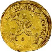 Italy Scudo D'oro Carlo Emanuele II ND KM# 166 PRIN PEDEM REGES CYPRI. coin reverse Italy Scudo D'oro Carlo Emanuele II ND KM# 166 PRIN PEDEM REGES CYPRI. coin reverse