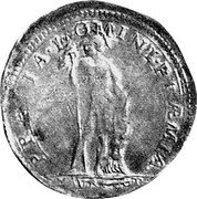 Italy Scudo (Carlo Emanuele I) KM# 54 PRÆLIA DOMINE PRÆMIA S MAVR PROT coin reverse