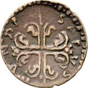 Italy Sesino ND KM# 34 Piacenza/ Duchy Standard Coinage coin reverse Italy Sesino ND KM# 34 Piacenza/ Duchy Standard Coinage coin reverse