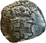 Italy Soldo Carlo Emanuele II. Savoy 1641 KM# 183 CHR FR CAR EM DUC SAB P P PE R CYPRI coin obverse Italy Soldo Carlo Emanuele II. Savoy 1641 KM# 183 CHR FR CAR EM DUC SAB P P PE R CYPRI coin obverse