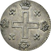Italy Soldo Vittorio Amedeo II 1722 KM# 2 coin reverse Italy Soldo Vittorio Amedeo II 1722 KM# 2 coin reverse