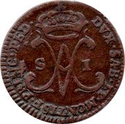 Italy Soldo Vittorio Amedeo III 1782 KM# 66 DVX SAB ET MONTIS PRINC PED S I coin reverse Italy Soldo Vittorio Amedeo III 1782 KM# 66 DVX SAB ET MONTIS PRINC PED S I coin reverse