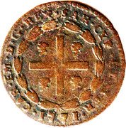 Italy Soldo (Carlo Emanuele III) KM# 55 CAR EM D G REX SAR CYP ET IER 1771 coin obverse Italy Soldo (Carlo Emanuele III) KM# 55 CAR EM D G REX SAR CYP ET IER 1771 coin obverse