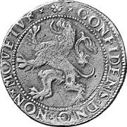 Italy Tallero ND KM# 4 Provincial Town Standard Coinage CONFIDENS DNO NON MOVETVR coin reverse