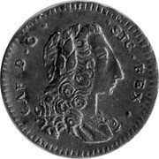 Italy Tari (Carlo. Sicily) KM# 144 CAR D G SIC REX coin obverse Italy Tari (Carlo. Sicily) KM# 144 CAR D G SIC REX coin obverse