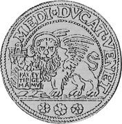 Italy 1/2 Ducato Marco Foscarini 1762 ZD KM# 637 MED DVCAT VENET coin reverse Italy 1/2 Ducato Marco Foscarini 1762 ZD KM# 637 MED DVCAT VENET coin reverse
