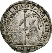 Italy 1/2 Ducato Lion of St. Mark. Lodovico Manin 1789 GF KM# 742 S M V LVDOVIC MANIN D coin obverse Italy 1/2 Ducato Lion of St. Mark. Lodovico Manin 1789 GF KM# 742 S M V LVDOVIC MANIN D coin obverse