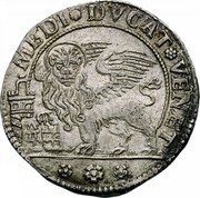 Italy 1/2 Ducato Lion of St. Mark. Lodovico Manin 1789 GF KM# 742 MEDI DVCAT VENET coin reverse Italy 1/2 Ducato Lion of St. Mark. Lodovico Manin 1789 GF KM# 742 MEDI DVCAT VENET coin reverse