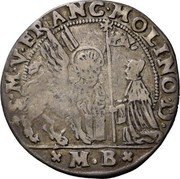 Italy 62 Soldi Francesco Molin 1646 MB KM# 206 MB S M V FRANC MOLINO D coin obverse