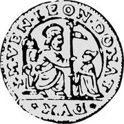 Italy 1/2 Ducato Lion of St. Mark. Leonardo Donato ND KM# 25 S M VEN LEON DONAT DVX coin obverse Italy 1/2 Ducato Lion of St. Mark. Leonardo Donato ND KM# 25 S M VEN LEON DONAT DVX coin obverse