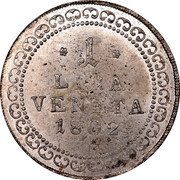Italy 1/2 Lira Franz II 1802 V KM# 787 1/2 LIRA VENETA 1802 coin reverse Italy 1/2 Lira Franz II 1802 V KM# 787 1/2 LIRA VENETA 1802 coin reverse