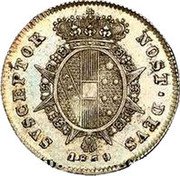 Italy 1/2 Paolo Leopoldo II 1839 C# 68 SVSCEPTOR NOST DEVS 1839 coin reverse Italy 1/2 Paolo Leopoldo II 1839 C# 68 SVSCEPTOR NOST DEVS 1839 coin reverse