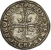 Italy 70 Soldi Carlo Contarini 1655 GBZ KM# 233 CAROL CONTAR DVX VENE GBZ coin obverse Italy 70 Soldi Carlo Contarini 1655 GBZ KM# 233 CAROL CONTAR DVX VENE GBZ coin obverse