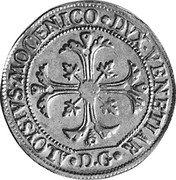 Italy 1/2 Scudo (70 Soldi; 3 Lire) (Alvise Mocenigo IV) KM# 662 ALOYSIVS MOCENICO DVX VENETIAR D G coin obverse Italy 1/2 Scudo (70 Soldi; 3 Lire) (Alvise Mocenigo IV) KM# 662 ALOYSIVS MOCENICO DVX VENETIAR D G coin obverse