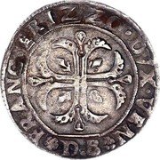 Italy 1/2 Scudo (70 Soldi; 3 Lire) Foliated Cross. Francesco Erizzo ND DB KM# 180 FRANC ERIZZO DVX VEN(E) coin obverse Italy 1/2 Scudo (70 Soldi; 3 Lire) Foliated Cross. Francesco Erizzo ND DB KM# 180 FRANC ERIZZO DVX VEN(E) coin obverse