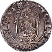 Italy 1/2 Scudo (70 Soldi; 3 Lire) Foliated Cross. Francesco Erizzo ND DB KM# 180 SANCTVS MARC(VS) VENE(T)(VS) 70 coin reverse Italy 1/2 Scudo (70 Soldi; 3 Lire) Foliated Cross. Francesco Erizzo ND DB KM# 180 SANCTVS MARC(VS) VENE(T)(VS) 70 coin reverse