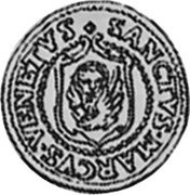 Italy 1/2 Scudo D'oro (Mezzo Scudo) Floriated Cross. Carlo Ruzzini ND VD KM# 534 SANCTVS MARCVS VENETVS coin reverse Italy 1/2 Scudo D'oro (Mezzo Scudo) Floriated Cross. Carlo Ruzzini ND VD KM# 534 SANCTVS MARCVS VENETVS coin reverse
