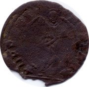 Italy 1/2 Soldo (Bezzo; 6 Bagattini) Marcantonio Giustinian ND KM# 371 DEFENS NOSTER coin reverse Italy 1/2 Soldo (Bezzo; 6 Bagattini) Marcantonio Giustinian ND KM# 371 DEFENS NOSTER coin reverse