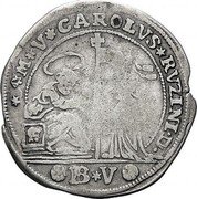 Italy 1/4 Ducato Lion of St. Mark. Carlo Ruzzini ND KM# 526 S M V CAROLVS RVZINI D B V coin obverse Italy 1/4 Ducato Lion of St. Mark. Carlo Ruzzini ND KM# 526 S M V CAROLVS RVZINI D B V coin obverse