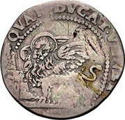 Italy 1/4 Ducato Alvise Mocenigo II ND PM KM# 447 QVAR DVCAT VENET coin reverse Italy 1/4 Ducato Alvise Mocenigo II ND PM KM# 447 QVAR DVCAT VENET coin reverse