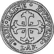 Italy 1/4 Scudo (35 Soldi) Foliated Cross. Paolo Renier 1779 LAF KM# 702 PAUL(US) R(AI)(E)NE(IVS) DVX VENE coin obverse Italy 1/4 Scudo (35 Soldi) Foliated Cross. Paolo Renier 1779 LAF KM# 702 PAUL(US) R(AI)(E)NE(IVS) DVX VENE coin obverse