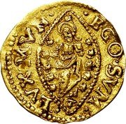 Italy 1/4 Zecchino Christ in Beaded Ellipse. Carlo Ruzzini ND KM# 536 EGO SVM LVX MVN coin reverse Italy 1/4 Zecchino Christ in Beaded Ellipse. Carlo Ruzzini ND KM# 536 EGO SVM LVX MVN coin reverse