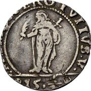 Italy 15 1/2 Soldi Carlo Contarini 1655 GBZ KM# 228 15 1/2 MEMOR ERO TVI IVS V coin reverse Italy 15 1/2 Soldi Carlo Contarini 1655 GBZ KM# 228 15 1/2 MEMOR ERO TVI IVS V coin reverse