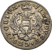 Italy 1/8 Scudo Filippo Spinola 1667 KM# 54 VIRT DVCE CES FORTVN coin reverse Italy 1/8 Scudo Filippo Spinola 1667 KM# 54 VIRT DVCE CES FORTVN coin reverse