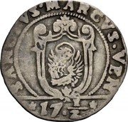 Italy 17 1/2 Soldi Francesco Corner 1656 FC KM# 244 17 1/2 SANCTVS MARCVS VEN coin reverse Italy 17 1/2 Soldi Francesco Corner 1656 FC KM# 244 17 1/2 SANCTVS MARCVS VEN coin reverse