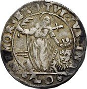 Italy 1/8 Scudo (20 Soldi - Lira) St. Justina. Francesco Contarini ND ID KM# 120 MEMOR ERO TVI IVSTIN(A) (V) 20 coin reverse Italy 1/8 Scudo (20 Soldi - Lira) St. Justina. Francesco Contarini ND ID KM# 120 MEMOR ERO TVI IVSTIN(A) (V) 20 coin reverse