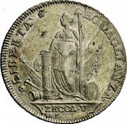 Italy 10 Lira Venice 1797 AS KM# 776 LIBERTA EGUAGLIANZA ZECCA V A S coin obverse Italy 10 Lira Venice 1797 AS KM# 776 LIBERTA EGUAGLIANZA ZECCA V A S coin obverse