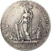 Italy 10 Lira Venice 1797 KM# 777 LIBERTA EGUAGLIANZA Z V coin obverse Italy 10 Lira Venice 1797 KM# 777 LIBERTA EGUAGLIANZA Z V coin obverse