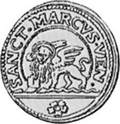 Italy 10 Soldo Francesco Loredan 1752 KM# 601 SANCT. MARCVS. VEN. coin reverse Italy 10 Soldo Francesco Loredan 1752 KM# 601 SANCT. MARCVS. VEN. coin reverse